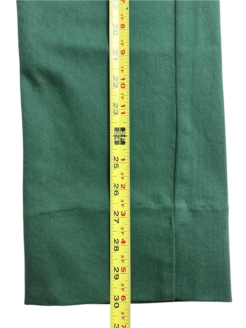 NWT Johnny Was x Sasson Sancere Straight Leg Jean Dark Sea Green Size 28 - Picture 10 of 16